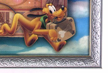 Disney embossed frame