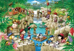 Snoopy's forest adventure