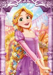 Cheerful Rapunzel