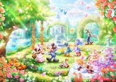 Rose-scented garden party