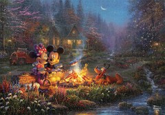 Mickey and Minnie Sweetheart Campfire