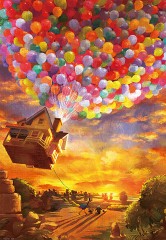 Up (Karl's flying house)