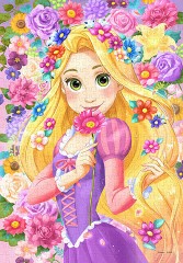 A crown of flowers (Rapunzel)