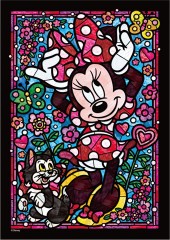 Minnie Mouse stained glass