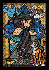 Jasmine in stained glass