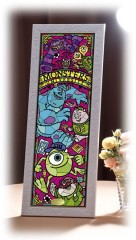 Monsters University stained glass