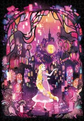 The twinkling night sky (Rapunzel)