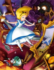 Tenyo Igsaw Puzzle D-1000-495 Alice Im Wunderland Tee Party 1000 Teile Japan 
