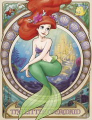 Ariel, <i>art nouveau</i> style