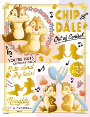 Colorful gold Chip 'n' Dale