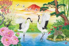 Faithful cranes