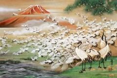 Fuji 100 cranes