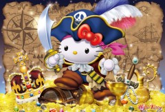 Hello Kitty pirate treasure
