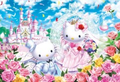 Hello Kitty castle wedding