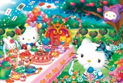 Hello Kitty tea party