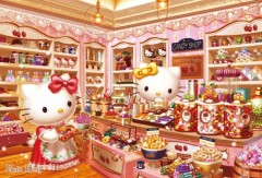 Hello Kitty's candy store