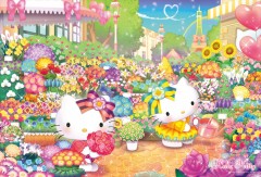 Hello Kitty flower market