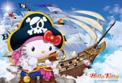 Hello Kitty pirate ship