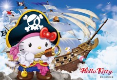 Hello Kitty pirate ship