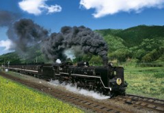 Old-time steam journey (Yamaguchi)
