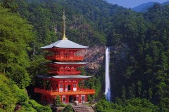 Seiganto-ji and Nachi falls