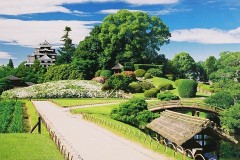 Okayama castle gardens