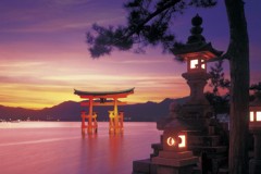 Itsukushima sunset