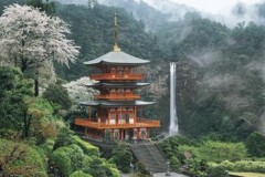 Seiganto temple and Nachi falls