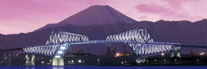 Tokyo Gate Bridge and Fuji