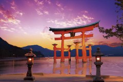 Itsukushima sunset