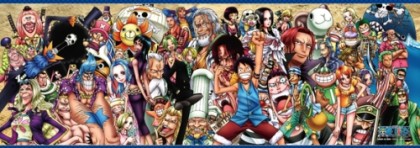 One Piece Complete Characters Minimalist Puzzle – Morj Store