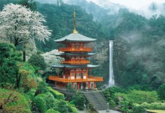 Seiganto temple and Nachi falls