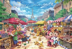 Tenyo DW-1000-479 Puzzle Disney la Belle et la Bête Eternity Love Japon