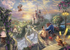 Disney Beauty and The Beast Magic of Love 1000pcs Jigsaw Puzzle At1130 for sale online 