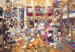 1000 Piece Jigsaw Jigsaw Jigsaw Puzzle Disney Mickey's Toy Factory  Pure White 