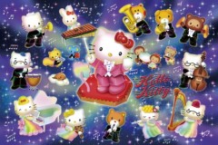 Heavenly orchestra (Hello Kitty)