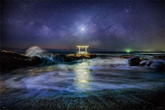 Oarai shoreline <i>torii</i>