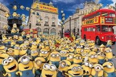 Minions in London: find Bob and Tim!