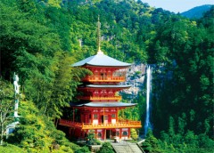 Seiganto-ji and Nachi falls